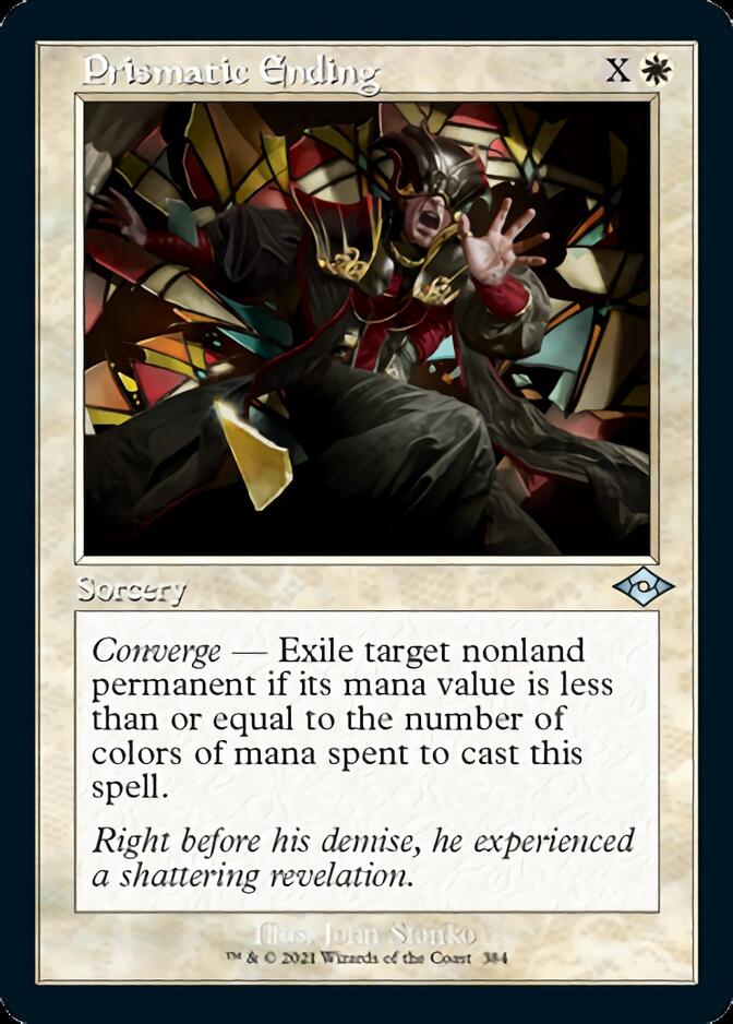 Prismatic Ending (Retro Foil Etched) [Modern Horizons 2] | Rook's Games and More
