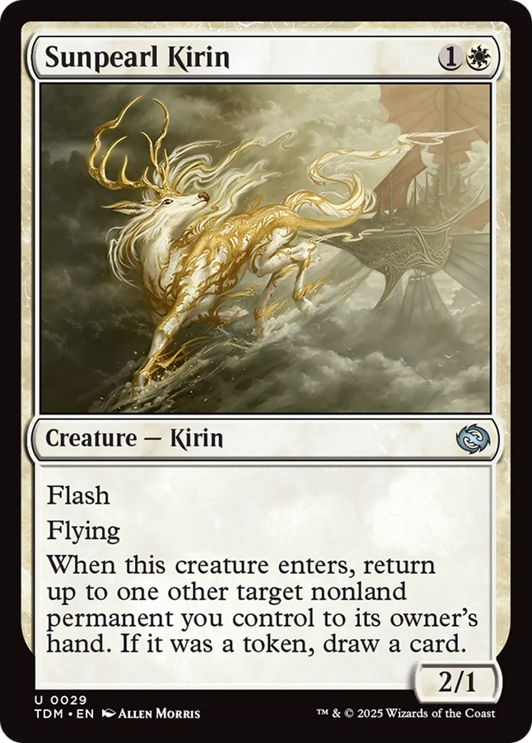 Sunpearl Kirin [Tarkir: Dragonstorm] | Rook's Games and More