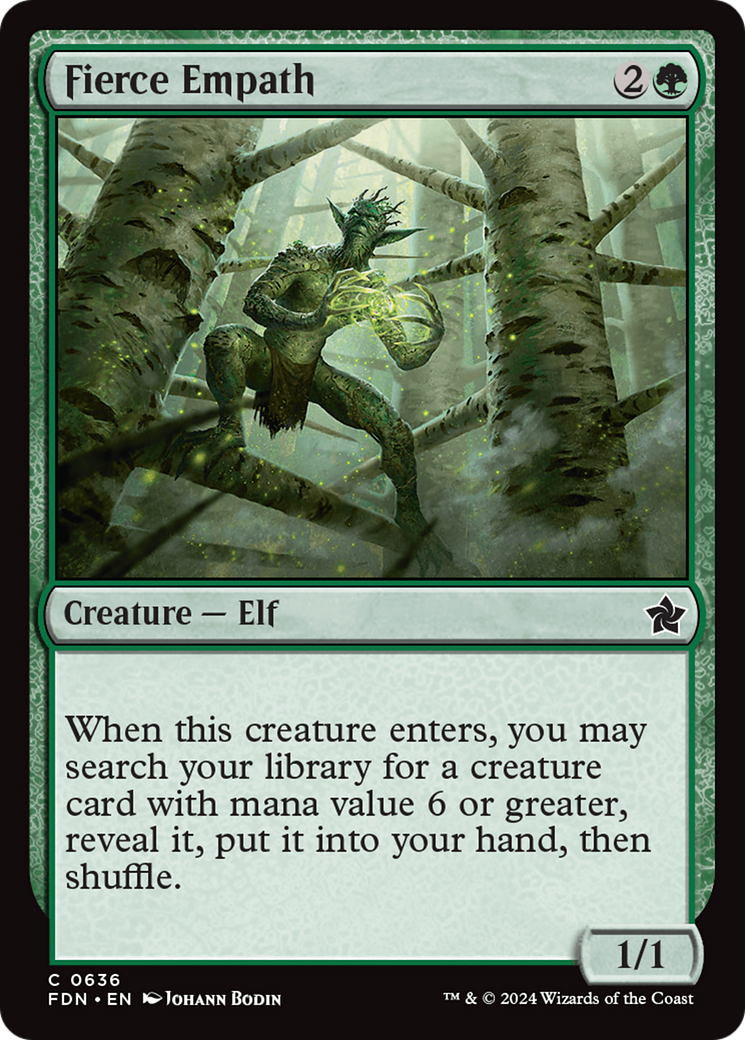 Fierce Empath [Foundations] | Rook's Games and More