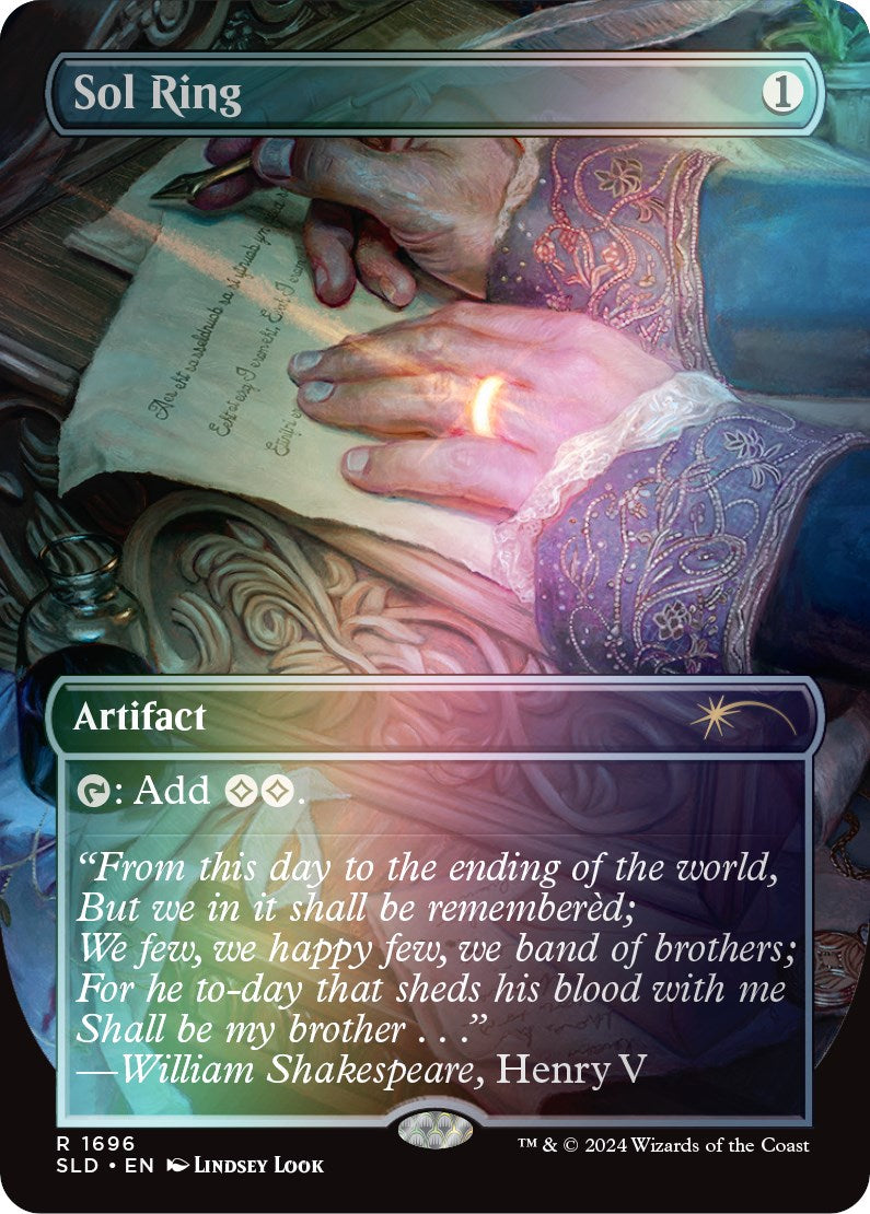 Sol Ring (1696) (Rainbow Foil) [Secret Lair: Sheldon's Spellbook] | Rook's Games and More