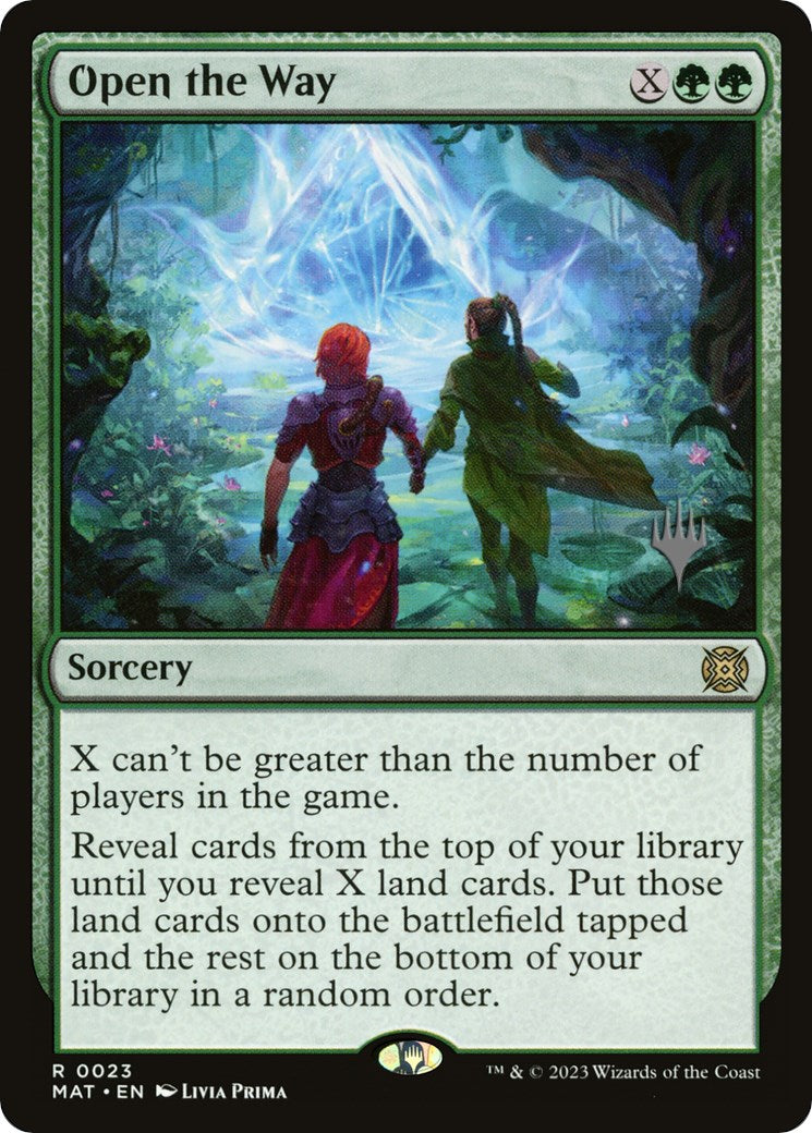 Open the Way (Promo Pack) [March of the Machine Promos] | Rook's Games and More