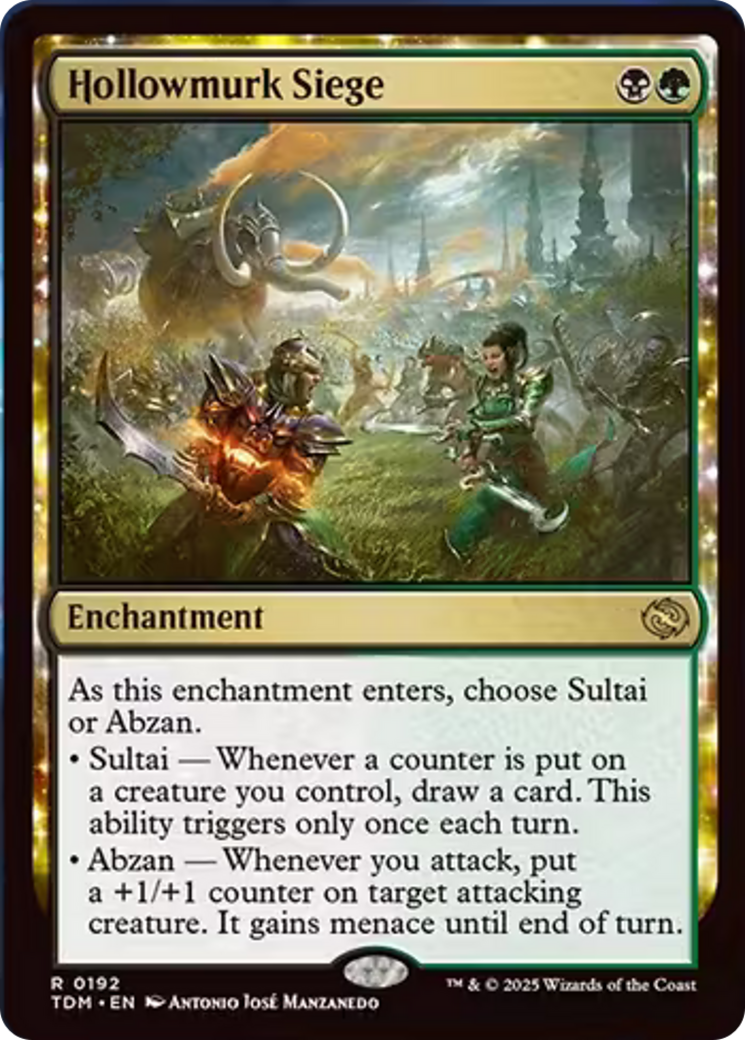 Hollowmurk Siege [Tarkir: Dragonstorm] | Rook's Games and More