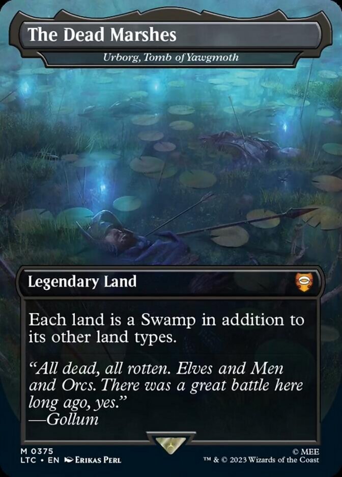 The Dead Marshes - Urborg, Tomb of Yawgmoth [The Lord of the Rings: Tales of Middle-Earth Commander] | Rook's Games and More