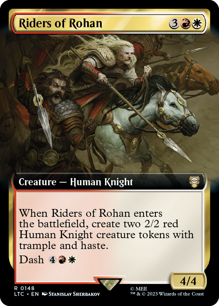 Riders of Rohan (Extended Art) [The Lord of the Rings: Tales of Middle-Earth Commander] | Rook's Games and More