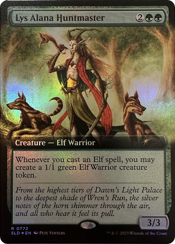 Lys Alana Huntmaster (Extended Art) [Secret Lair Drop Series] | Rook's Games and More