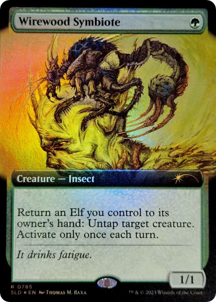 Wirewood Symbiote (Extended Art) [Secret Lair Drop Series] | Rook's Games and More