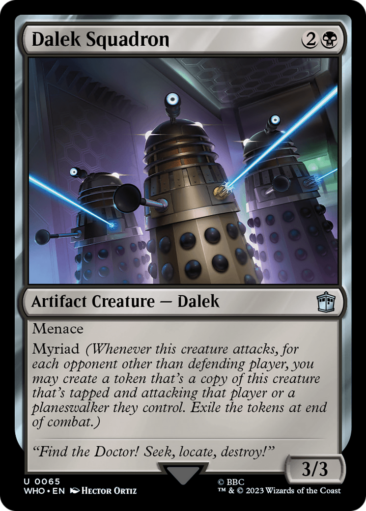 Dalek Squadron [Doctor Who] | Rook's Games and More