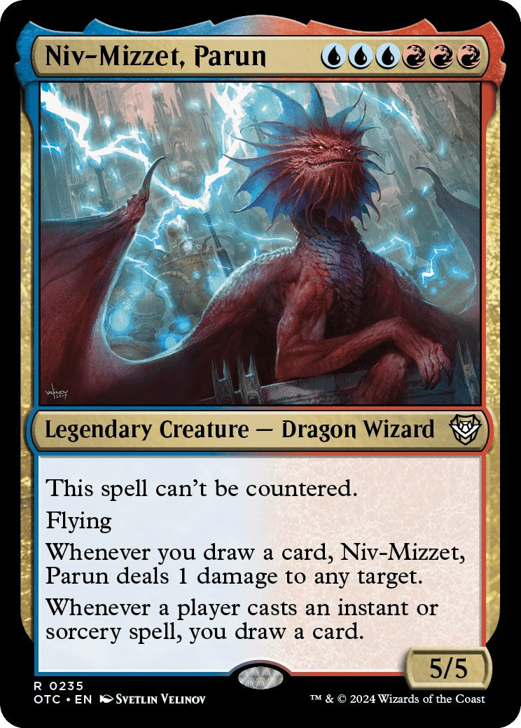 Niv-Mizzet, Parun [Outlaws of Thunder Junction Commander] | Rook's Games and More