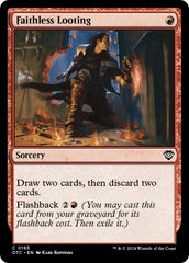 Faithless Looting [Outlaws of Thunder Junction Commander]