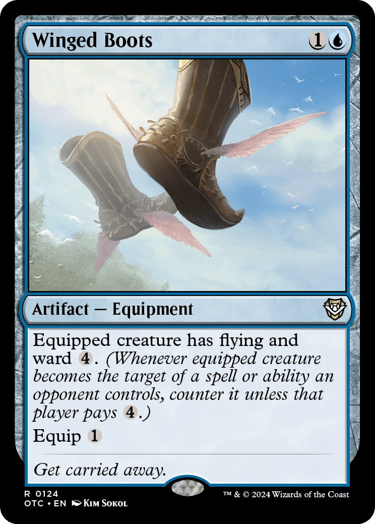 Winged Boots [Outlaws of Thunder Junction Commander] | Rook's Games and More