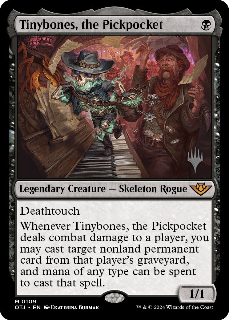 Tinybones, the Pickpocket (Promo Pack) [Outlaws of Thunder Junction Promos] | Rook's Games and More