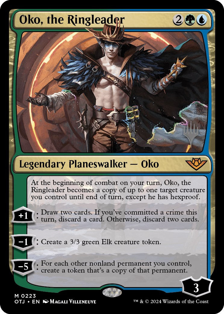 Oko, the Ringleader (Promo Pack) [Outlaws of Thunder Junction Promos] | Rook's Games and More