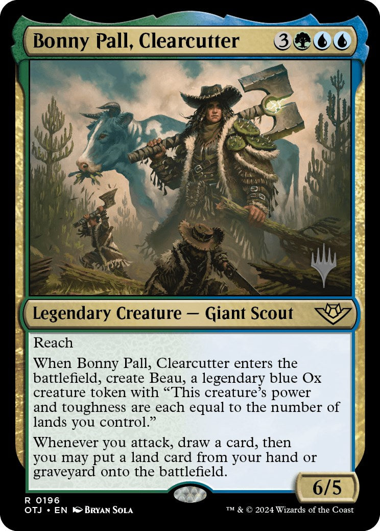 Bonny Pall, Clearcutter (Promo Pack) [Outlaws of Thunder Junction Promos] | Rook's Games and More