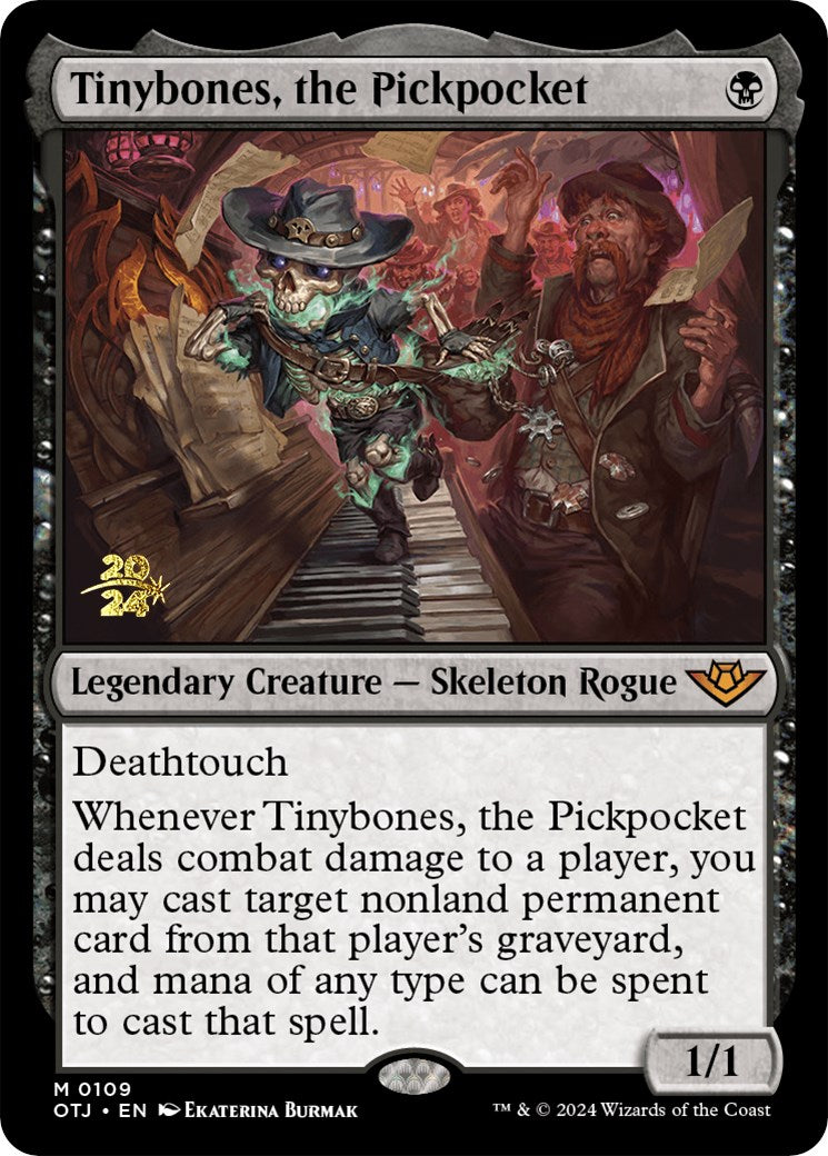 Tinybones, the Pickpocket [Outlaws of Thunder Junction Prerelease Promos] | Rook's Games and More