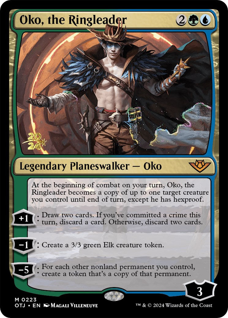 Oko, the Ringleader [Outlaws of Thunder Junction Prerelease Promos] | Rook's Games and More