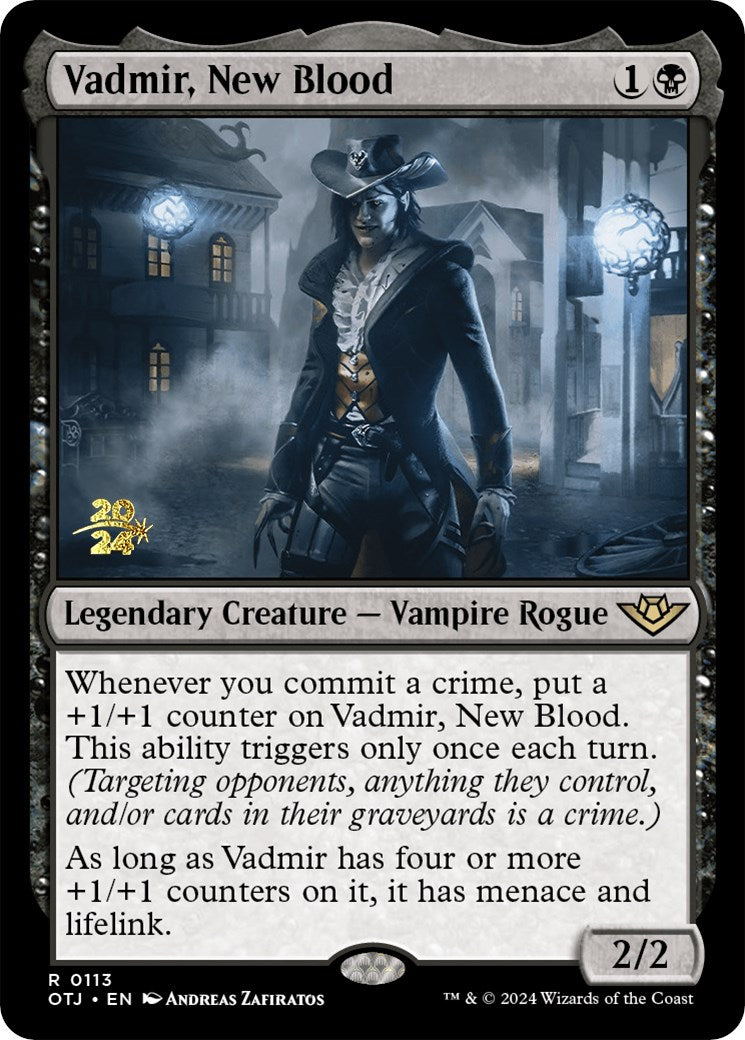 Vadmir, New Blood [Outlaws of Thunder Junction Prerelease Promos] | Rook's Games and More