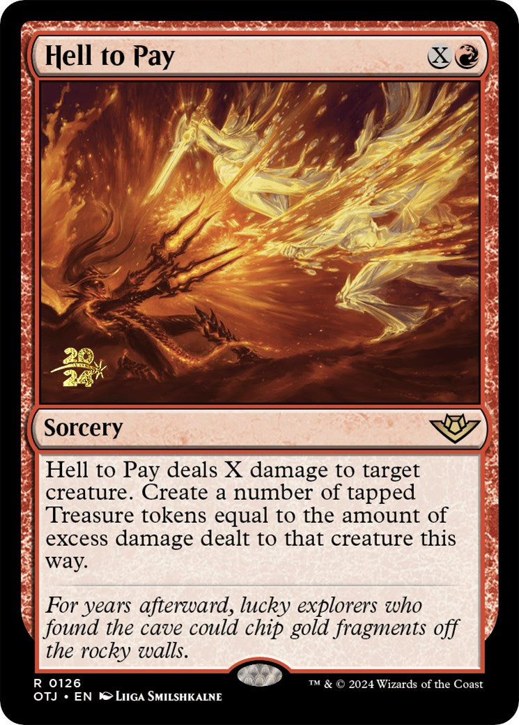 Hell to Pay [Outlaws of Thunder Junction Prerelease Promos] | Rook's Games and More