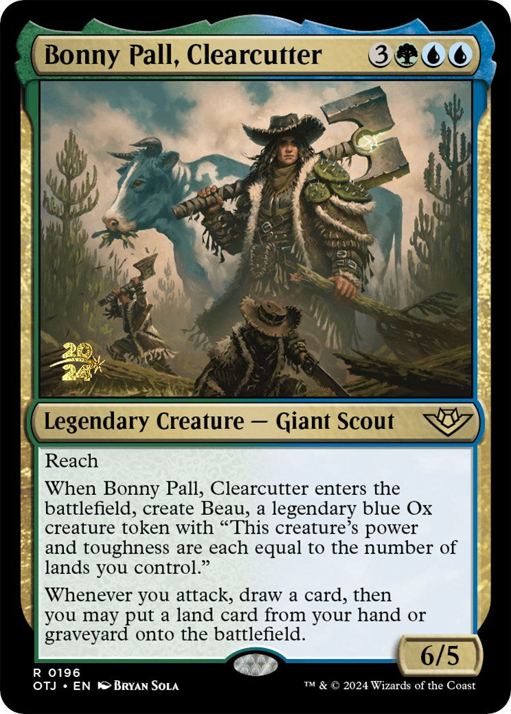 Bonny Pall, Clearcutter [Outlaws of Thunder Junction Prerelease Promos] | Rook's Games and More