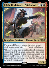 Lilah, Undefeated Slickshot [Outlaws of Thunder Junction Prerelease Promos]