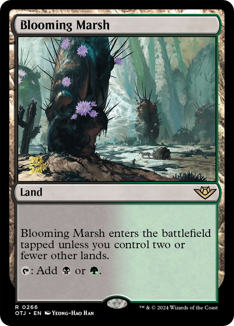 Blooming Marsh (OTJ) [Outlaws of Thunder Junction Prerelease Promos] | Rook's Games and More