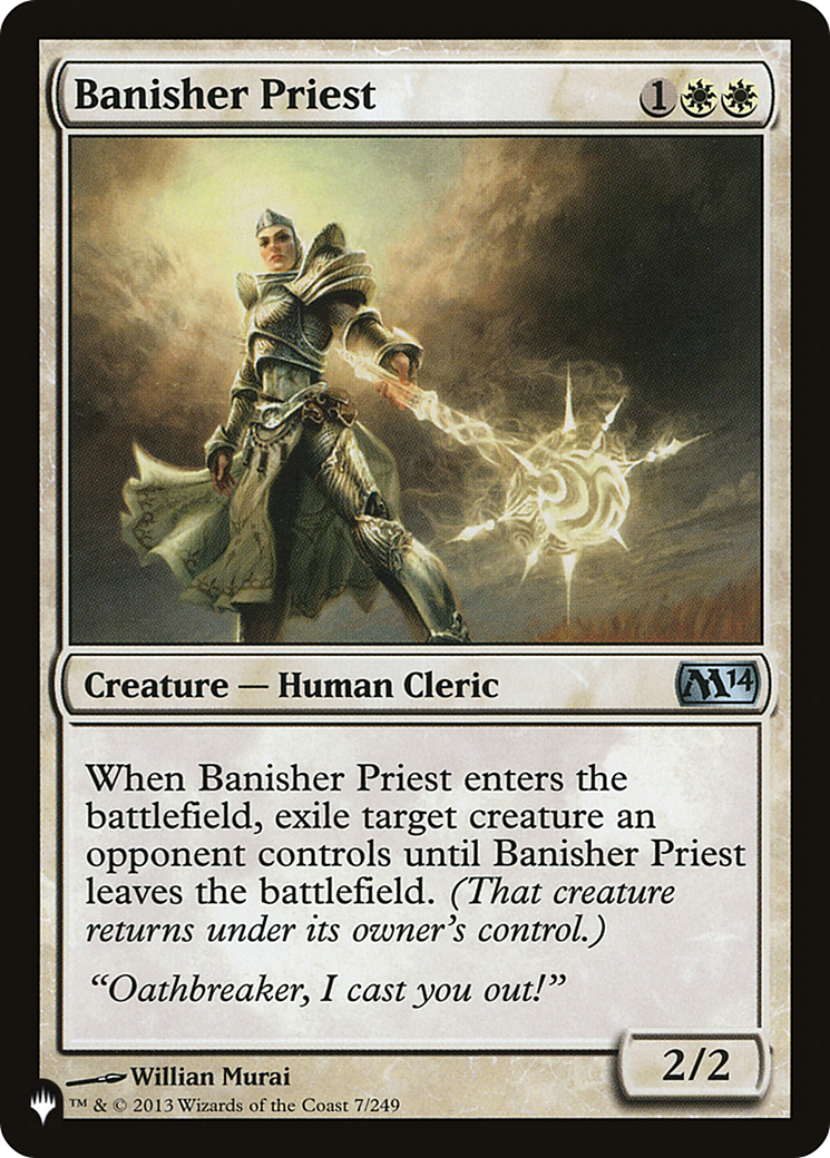 Banisher Priest [The List Reprints] | Rook's Games and More