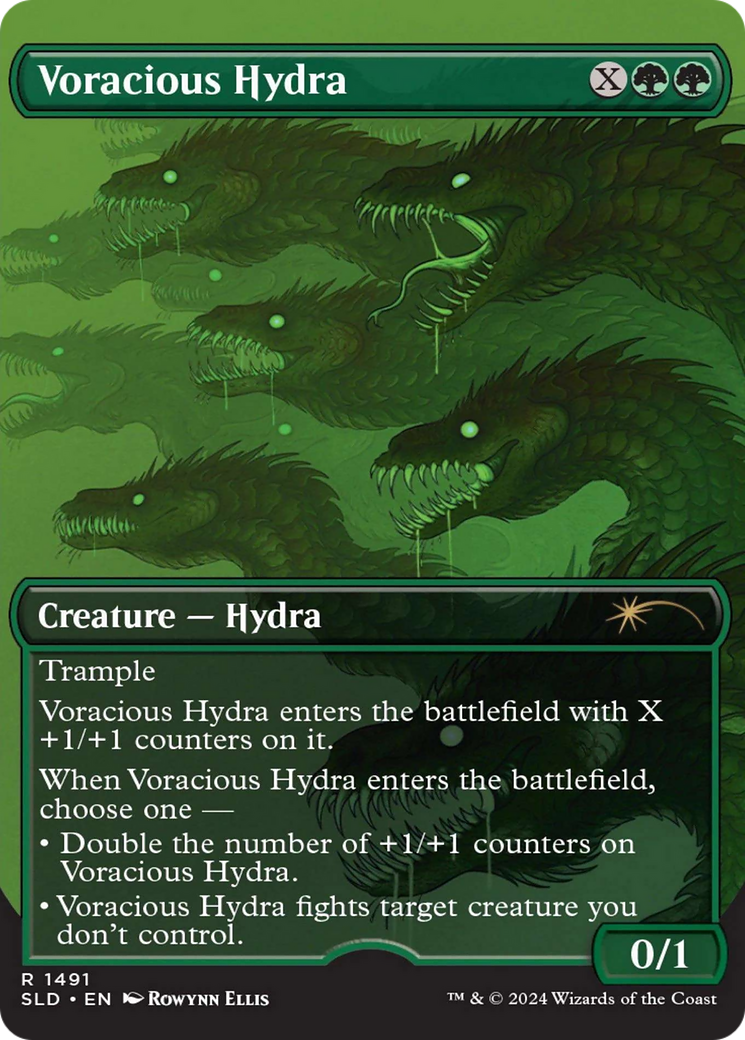 Voracious Hydra (Rainbow Foil) [Secret Lair Drop Series] | Rook's Games and More