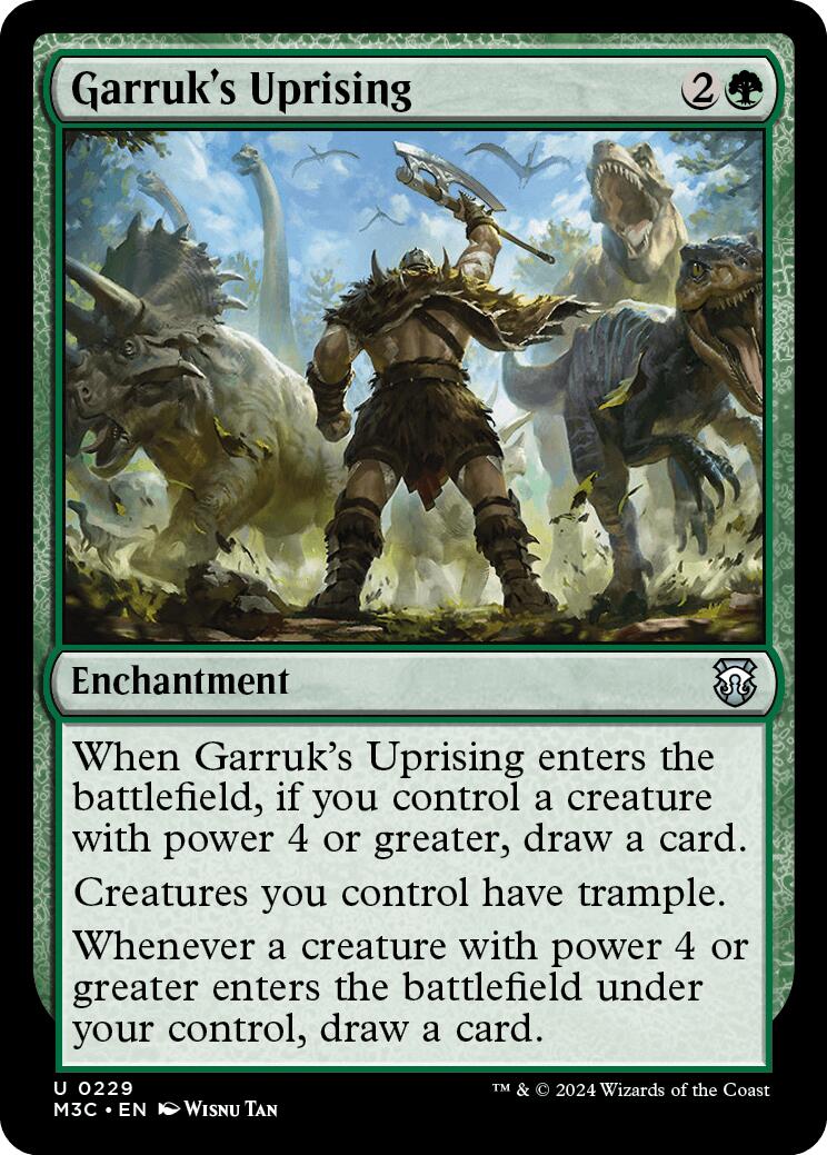 Garruk's Uprising [Modern Horizons 3 Commander] | Rook's Games and More