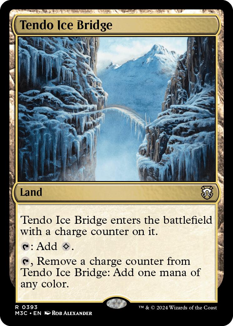 Tendo Ice Bridge [Modern Horizons 3 Commander] | Rook's Games and More