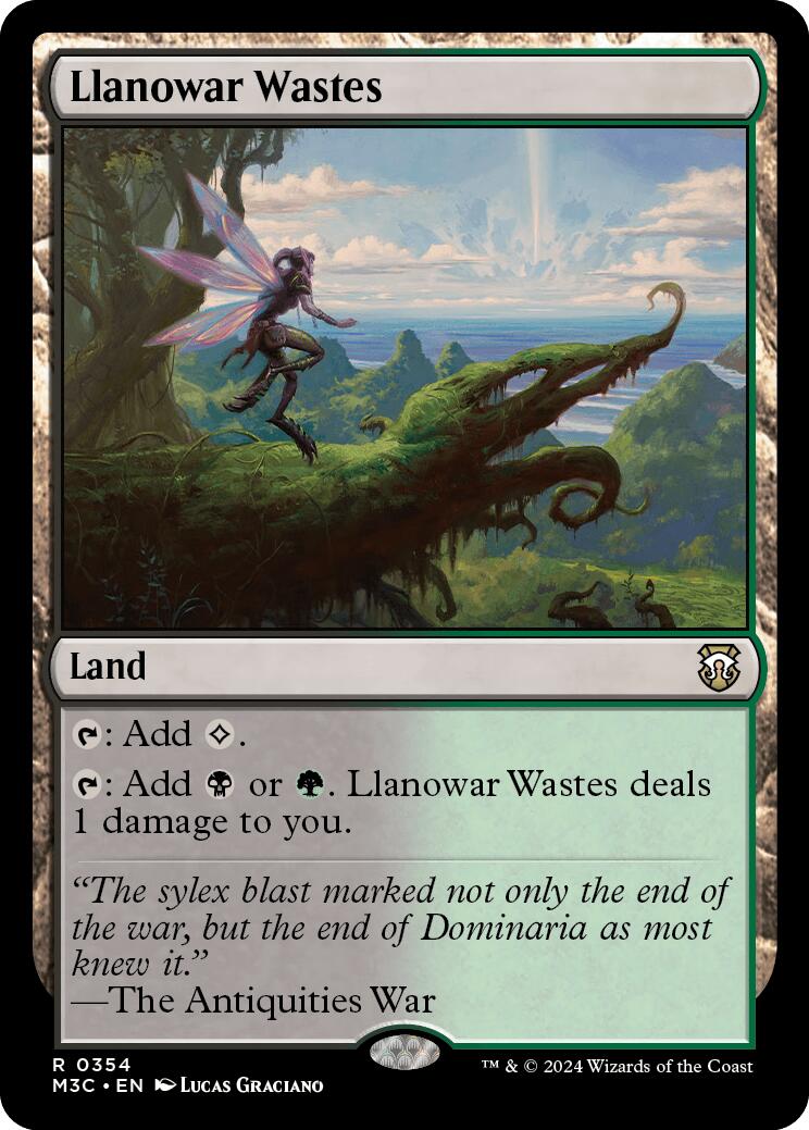 Llanowar Wastes [Modern Horizons 3 Commander] | Rook's Games and More