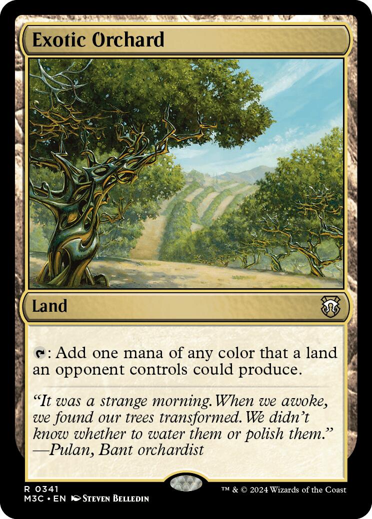 Exotic Orchard [Modern Horizons 3 Commander] | Rook's Games and More