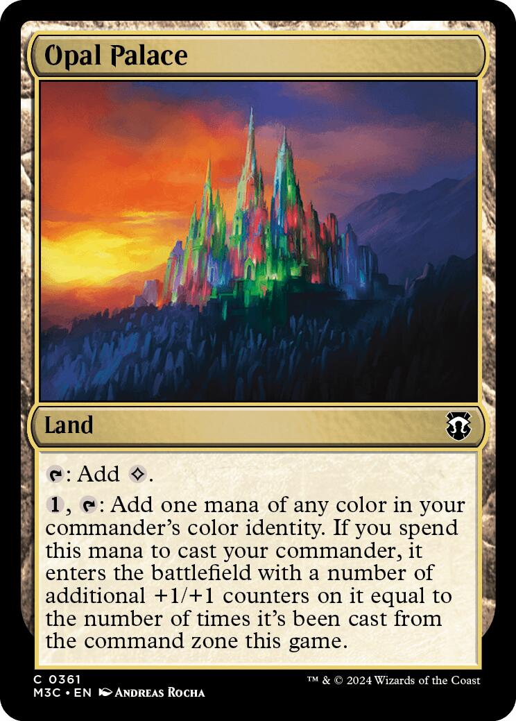 Opal Palace [Modern Horizons 3 Commander] | Rook's Games and More