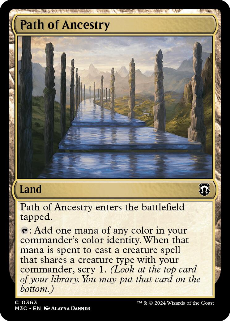 Path of Ancestry [Modern Horizons 3 Commander] | Rook's Games and More