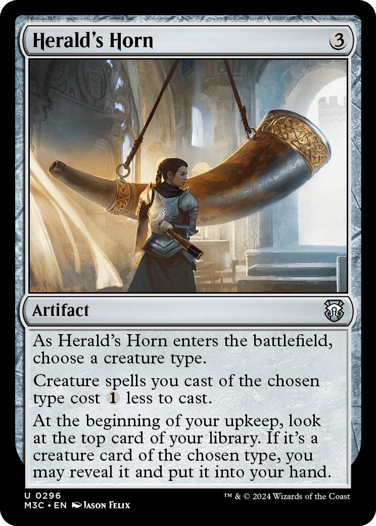 Herald's Horn [Modern Horizons 3 Commander] | Rook's Games and More