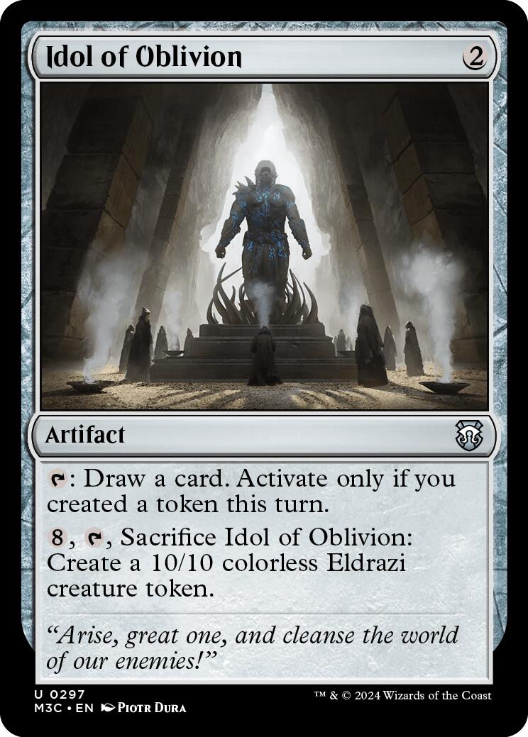 Idol of Oblivion [Modern Horizons 3 Commander] | Rook's Games and More