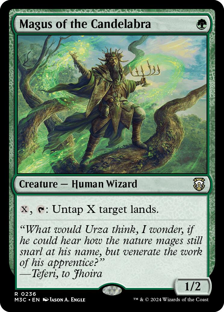 Magus of the Candelabra [Modern Horizons 3 Commander] | Rook's Games and More