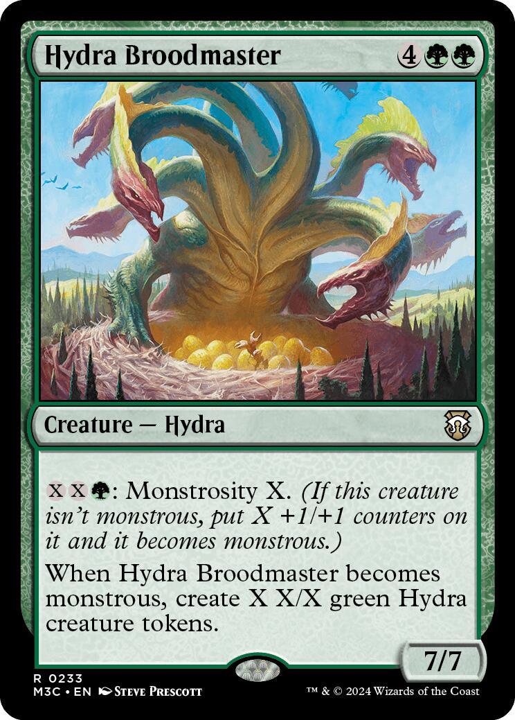 Hydra Broodmaster [Modern Horizons 3 Commander] | Rook's Games and More