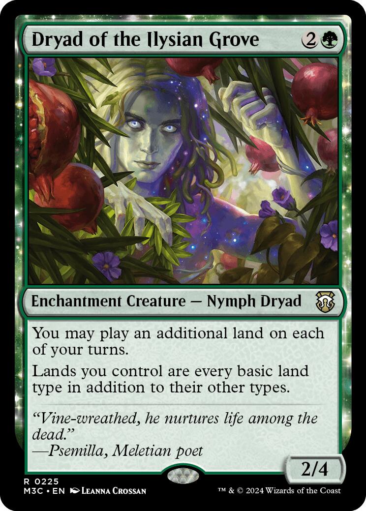 Dryad of the Ilysian Grove [Modern Horizons 3 Commander] | Rook's Games and More