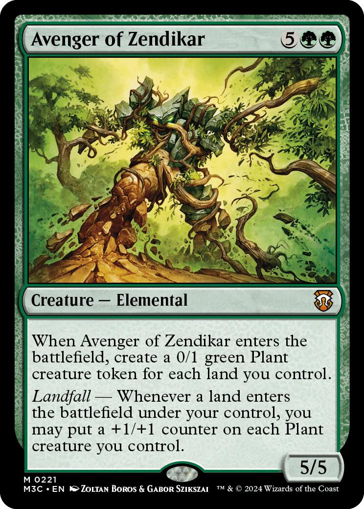 Avenger of Zendikar [Modern Horizons 3 Commander] | Rook's Games and More