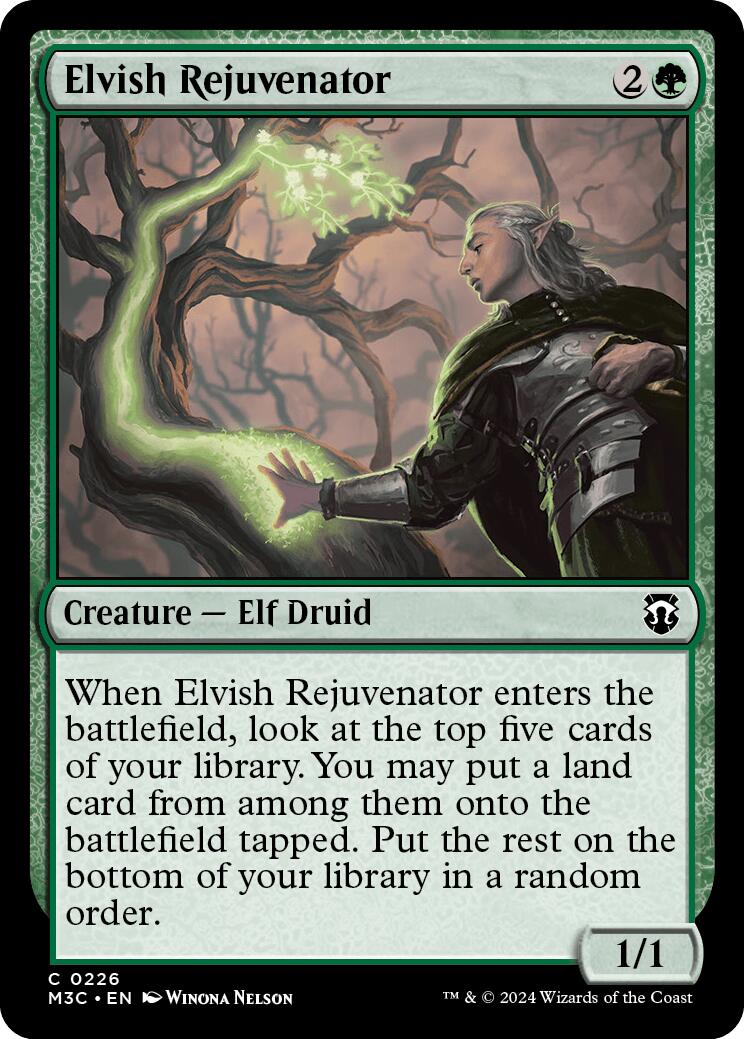 Elvish Rejuvenator [Modern Horizons 3 Commander] | Rook's Games and More