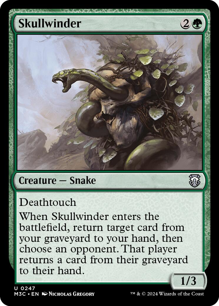 Skullwinder [Modern Horizons 3 Commander] | Rook's Games and More