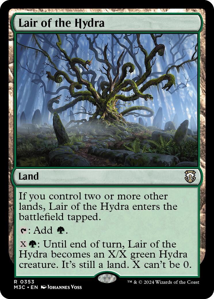 Lair of the Hydra [Modern Horizons 3 Commander] | Rook's Games and More