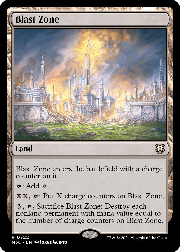 Blast Zone [Modern Horizons 3 Commander] | Rook's Games and More