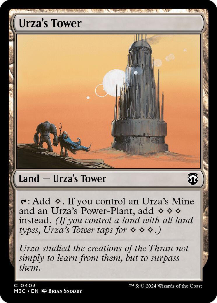 Urza's Tower [Modern Horizons 3 Commander] | Rook's Games and More