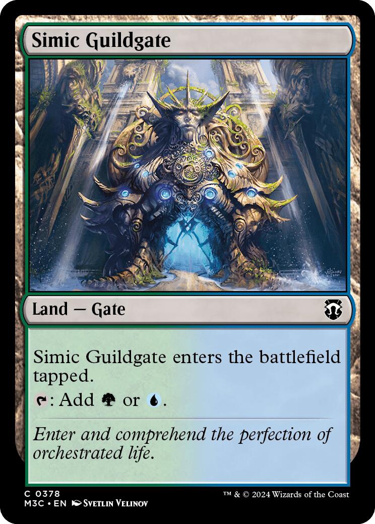 Simic Guildgate [Modern Horizons 3 Commander] | Rook's Games and More