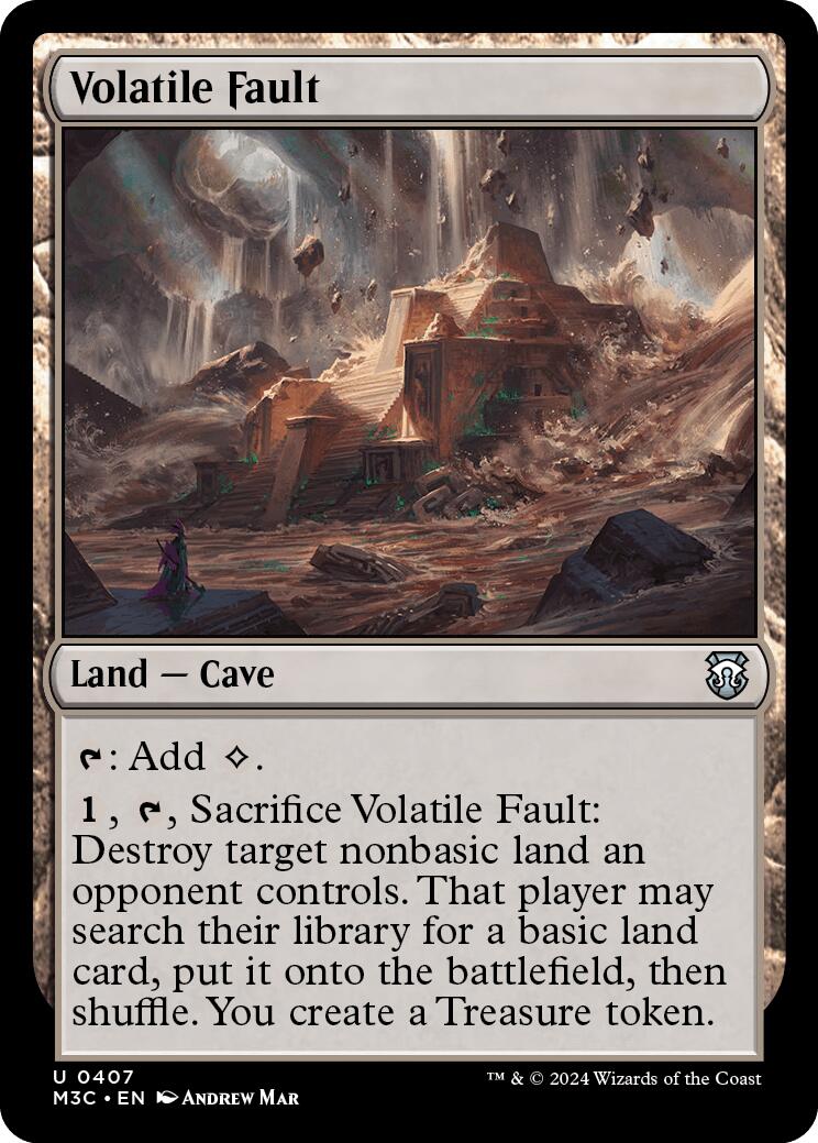 Volatile Fault [Modern Horizons 3 Commander] | Rook's Games and More