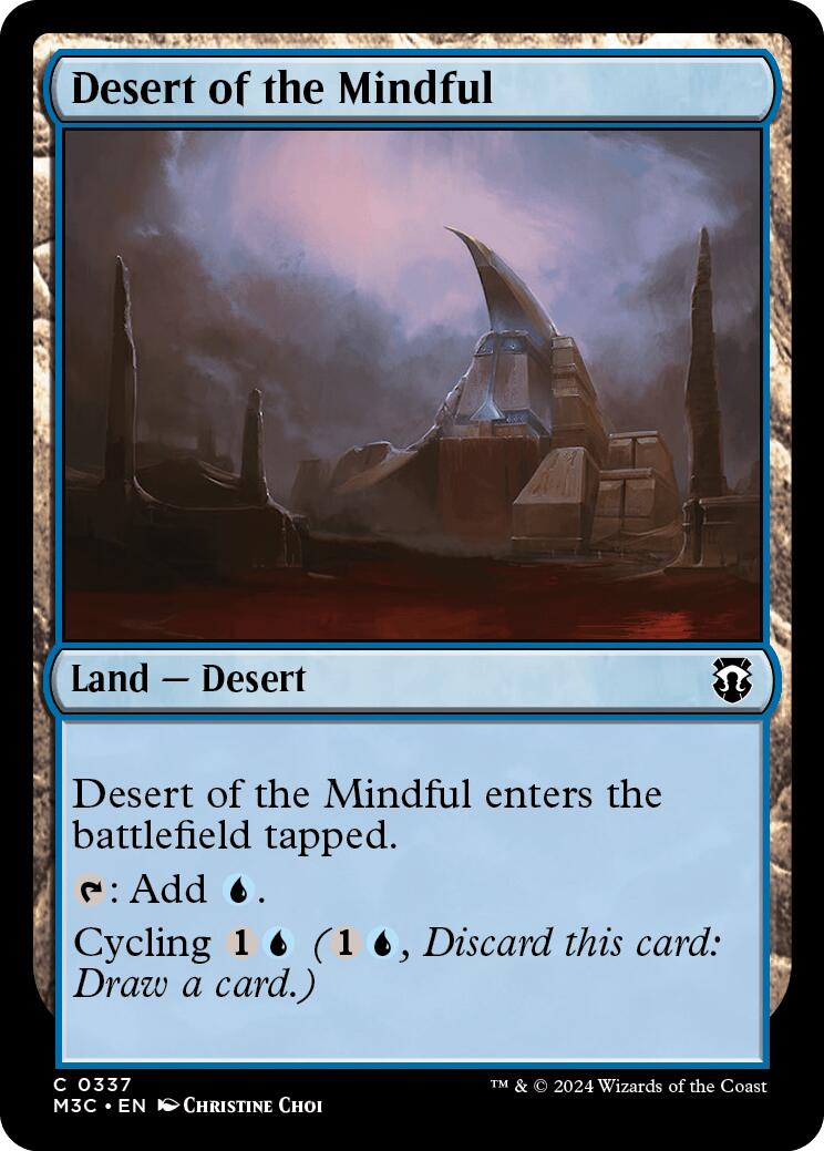 Desert of the Mindful [Modern Horizons 3 Commander] | Rook's Games and More