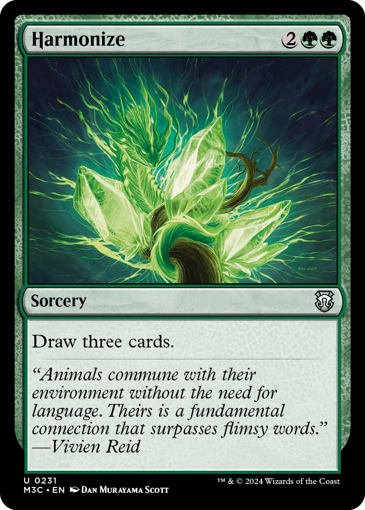 Harmonize [Modern Horizons 3 Commander] | Rook's Games and More