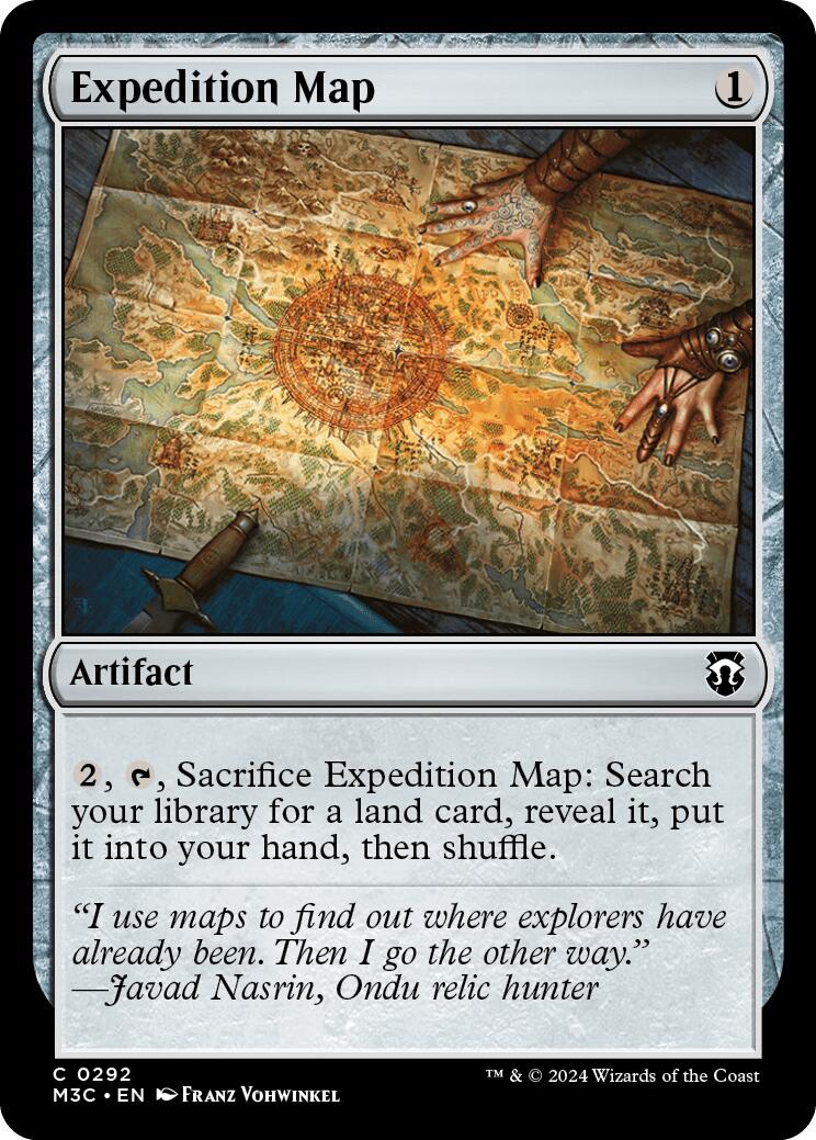 Expedition Map [Modern Horizons 3 Commander] | Rook's Games and More