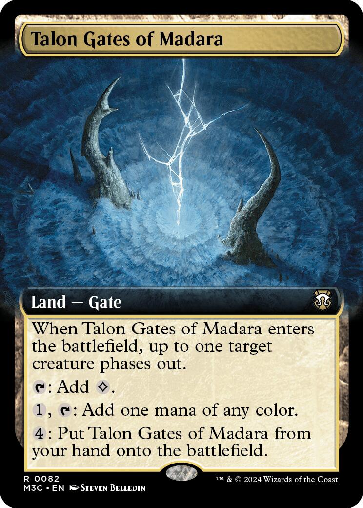 Talon Gates of Madara (Extended Art) [Modern Horizons 3 Commander] | Rook's Games and More