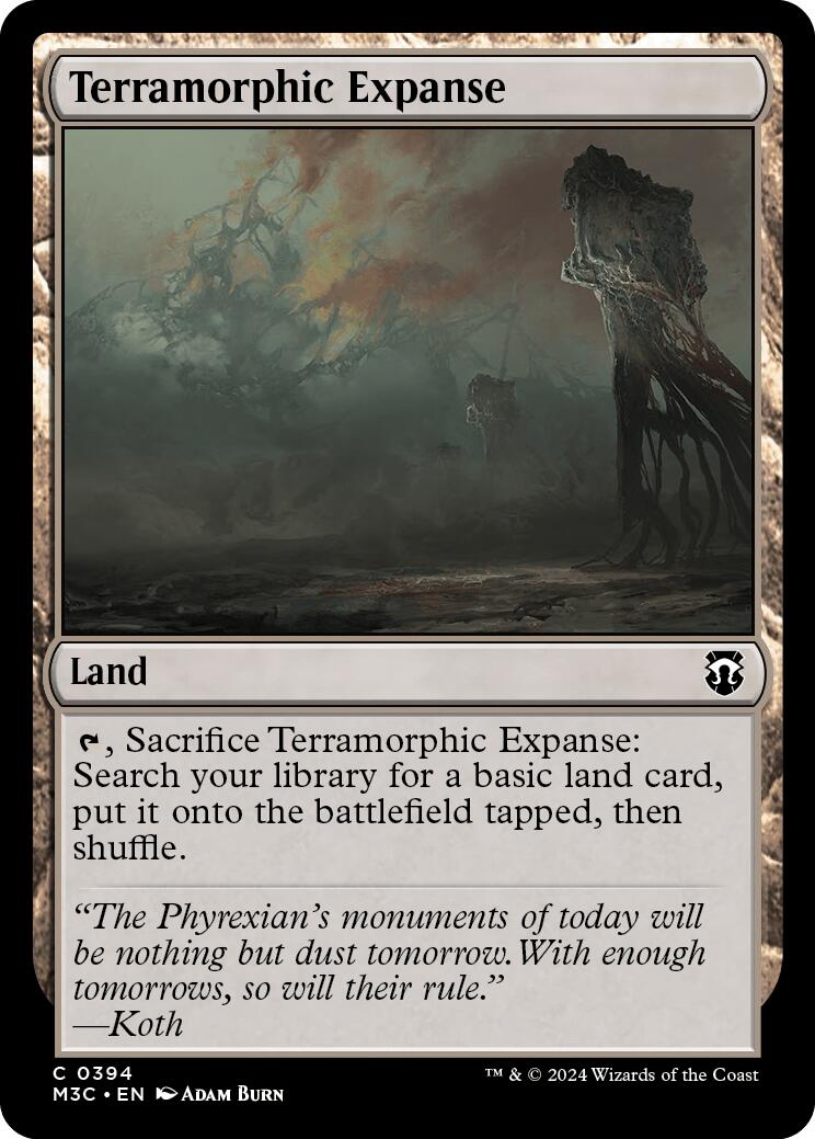 Terramorphic Expanse [Modern Horizons 3 Commander] | Rook's Games and More